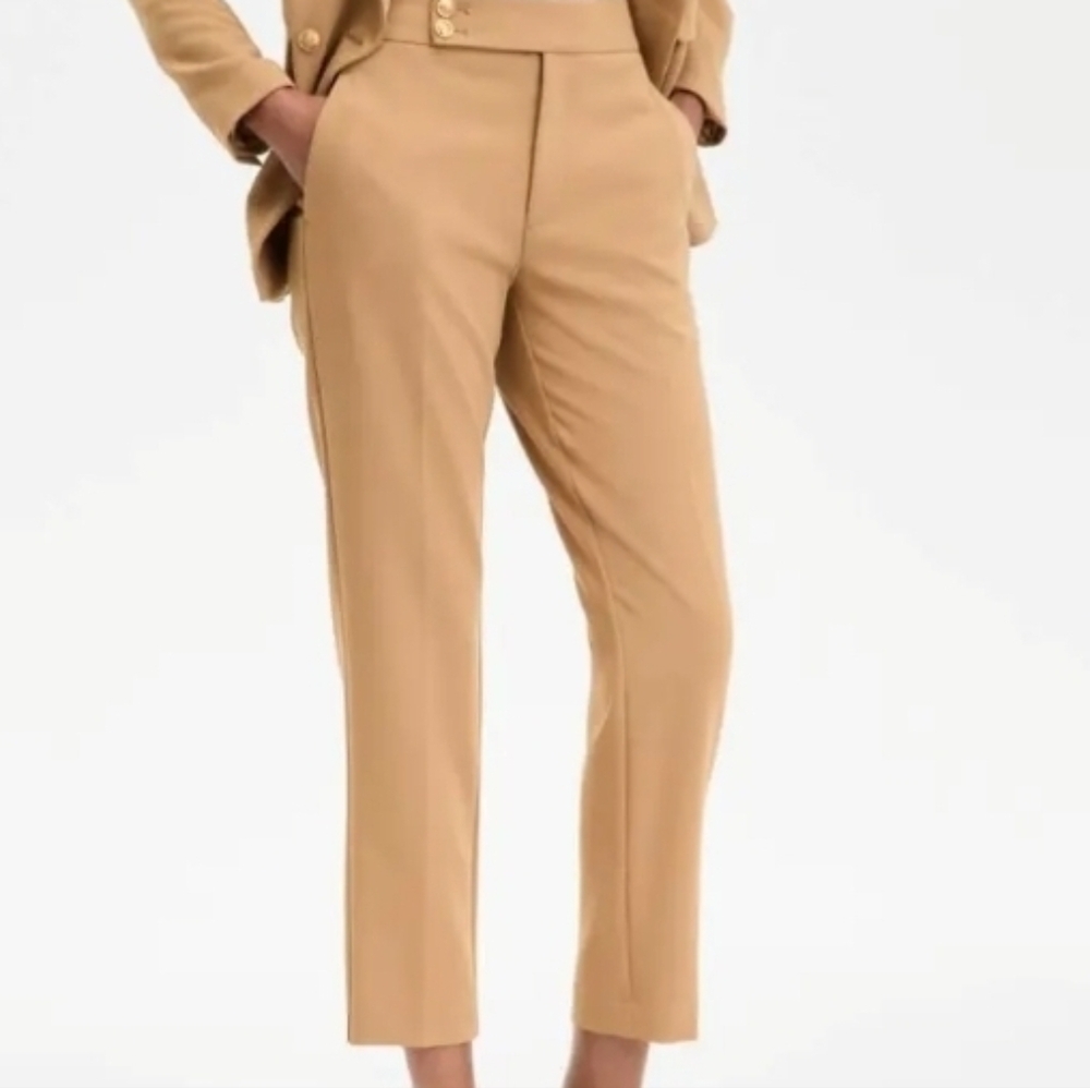 INC International Concepts Tan Women's Cropped Trousers NWT